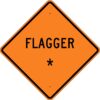W20 7a flagger custom sign