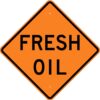 W21 2 fresh oil sign