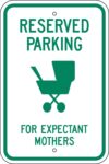R 118 expectant mothers parking sign