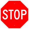 R1 1 stop sign