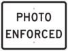 R10 19 photo enforced sign