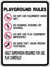 S2 10 playground rules sign 1