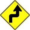 W1 3r reverse turn right arrow