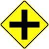 W2 1 cross road symbol