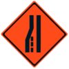 merge right symbol roll up sign